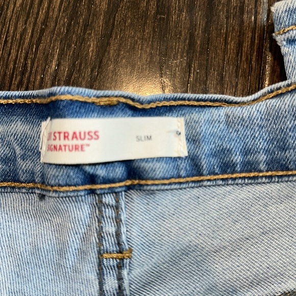 Levi’s men’s Signature Blue Straight Jeans slim Style size 30x30 - Picture 4 of 9